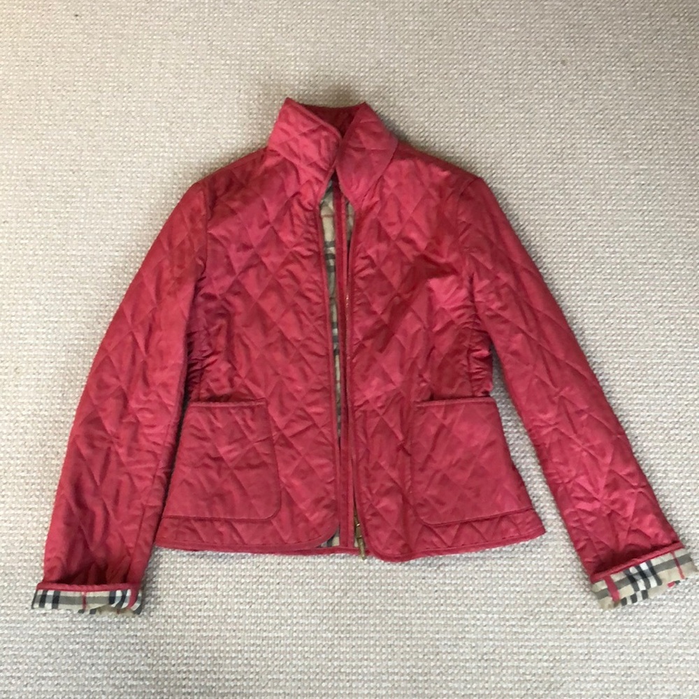 Burberry jacket- quilted cotton